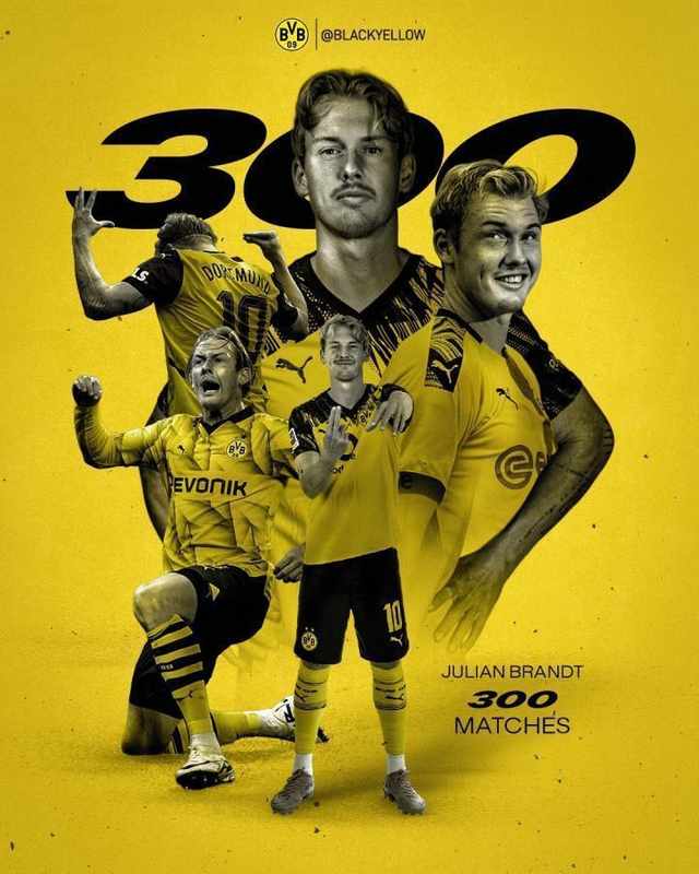  七年黄黑征程画句号；布兰特300场谢幕，逆转汉堡夜留感动。 体育新闻 七年黄黑征程画句号；布兰特300场谢幕，逆转汉堡夜留感动。 体育新闻